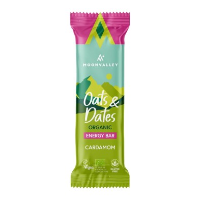 Barrita Moonvalley Vegan Energy Bar Oat & Dates Cardamomo