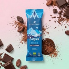 Barrita Moonvalley Vegan Protein Bar Chocolate Dipped Cacao