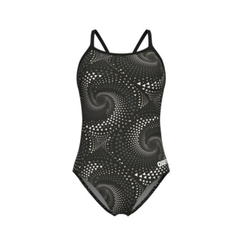 Bañador de natación Arena Performance Fireflow Lightdrop Back Black