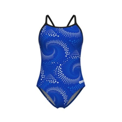 Bañador de natación Arena Performance Fireflow Lightdrop Back Team Royal