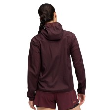 Chaqueta cortavientos Skyflow mujer Black Cherry