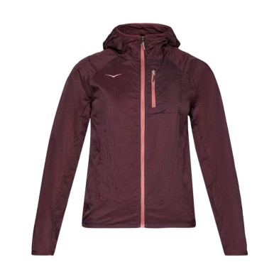 Chaqueta cortavientos Skyflow mujer Black Cherry