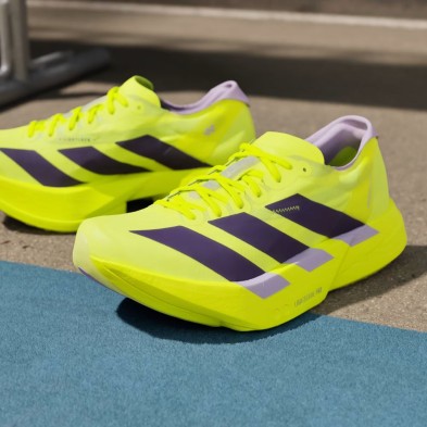 Zapatillas Adidas Adizero Adios Pro 4 Mujer amarillo violeta