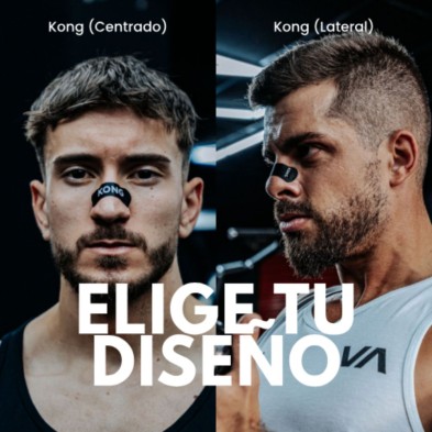Tiras nasales Kong Sport Nasal Strips Lateral 30 unidades elige tu diseño, logo centrado o lateral