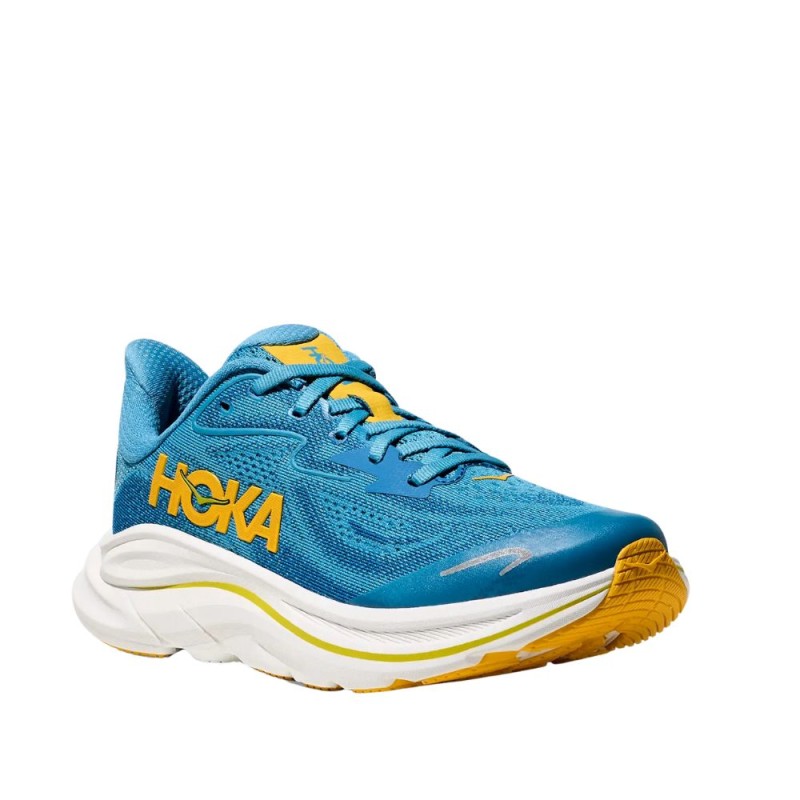 Zapatillas Hoka Clifton 10 Big Kids Alpine Blue Foggy Night