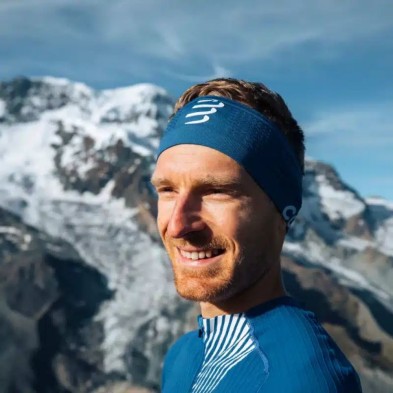 Headband On/Off  Compressport Blue Lolite