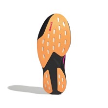 Zapatillas Adidas Adizero Evo SL Hombre Black Shock Pink Flash Orange suela continental