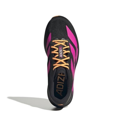 Zapatillas Adidas Adizero Evo SL Hombre Black Shock Pink Flash Orange horma clásica