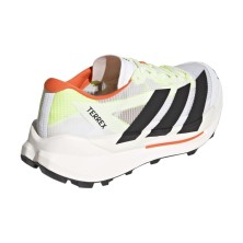 Zapatillas Adidas Terrex Agravic TT Hombre White Core Black Impact Orange para senderos técnicos y rocosos