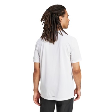 Camiseta manga corta Adidas Terrex Multi Climacool Logo Tech hombre White para actividades al aire libre