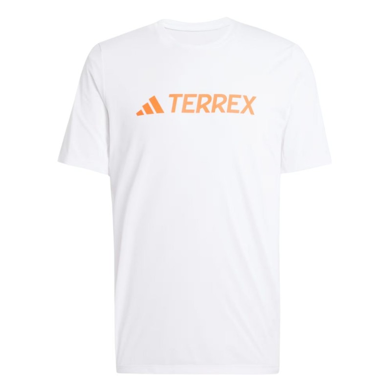 Camiseta manga corta Adidas Terrex Multi Climacool Logo Tech hombre White