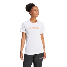 Camiseta manga corta Adidas Terrex Multi Climacool Logo Tech mujer White