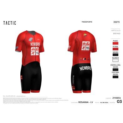 Ropa Custom - Ciclismo, Running, Triatlón y Trail.
