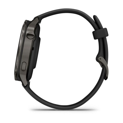 Reloj Deportivo Garmin Venu 4 41mm Slate correa de silicona Black 46 g con correa incluida
