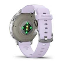 Reloj Deportivo Garmin Venu 4 41mm plata y lila Monitor de frecuencia cardiaca a través de la muñeca Garmin Elevate
