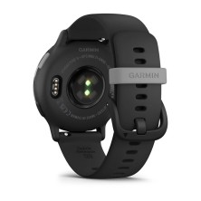 Reloj Deportivo Garmin Vivoactive 5 Slate correa de silicona Black sensor de frecuencia cardiaca en la muñeca