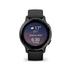 Reloj Deportivo Garmin Vivoactive 5 Slate correa de silicona Black conectado a tu smartphone y musica