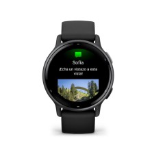 Reloj Deportivo Garmin Vivoactive 5 Slate correa de silicona Black