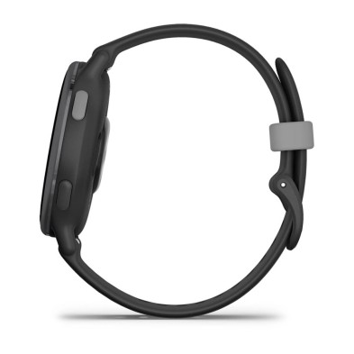 Reloj Deportivo Garmin Vivoactive 5 Slate correa de silicona Black solo 36gr con la corra de silicona
