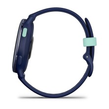 Reloj Deportivo Garmin Vivoactive 5 Blue Metallic correa de silicona Blue solo 36gr con la corra de silicona