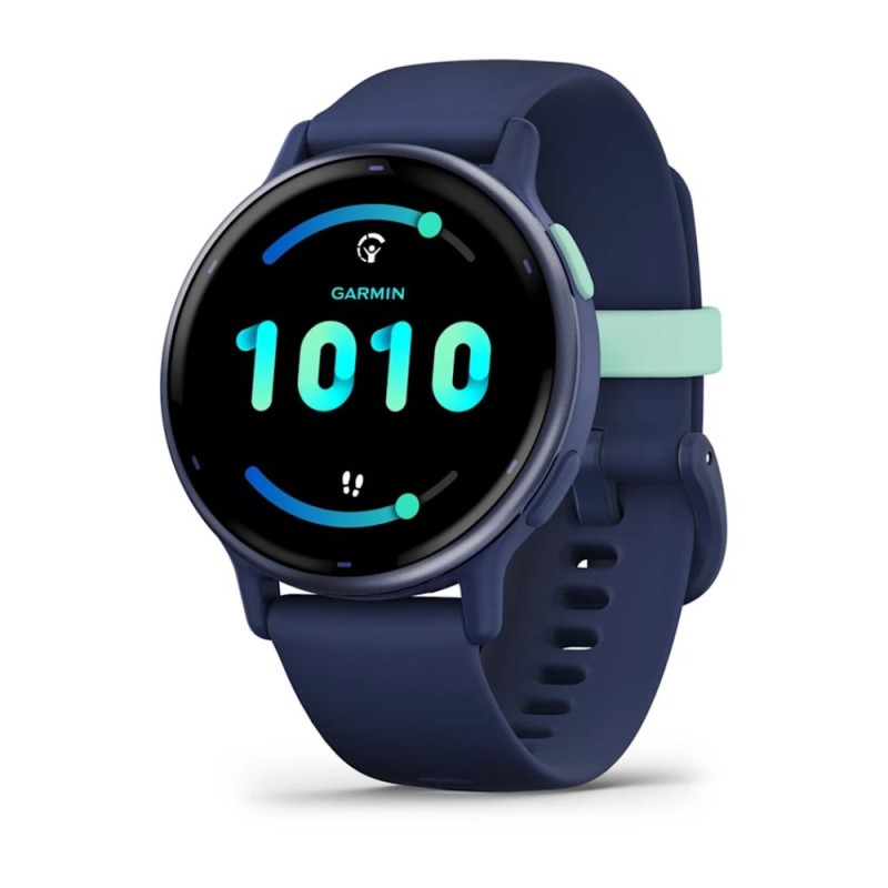 Reloj Deportivo Garmin Vivoactive 5 Blue Metallic correa de silicona Blue