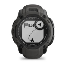 Reloj Multideporte Garmin Instinct 2X Solar 50mm Graphite con rutas trackback