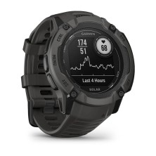 Reloj Multideporte Garmin Instinct 2X Solar 50mm Graphite  lente de carga solar Power Glass