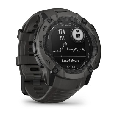 Reloj Multideporte Garmin Instinct 2X Solar 50mm Graphite  lente de carga solar Power Glass