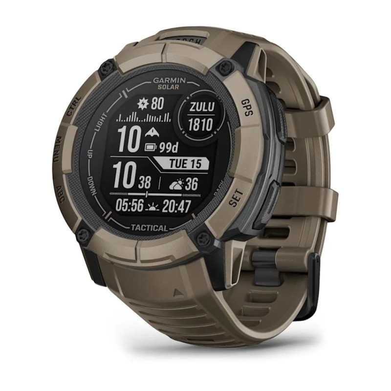 Reloj Multideporte Garmin Instinct 2X Solar Tactical Edition Coyote Tan