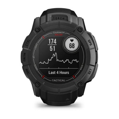 Reloj Multideporte Garmin Instinct 2X Solar edición tactica con funciones tácticas color negro
