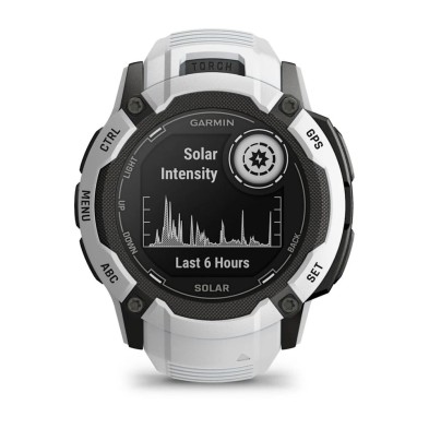Reloj Multideporte Garmin Instinct 2X Solar 50mm blanco