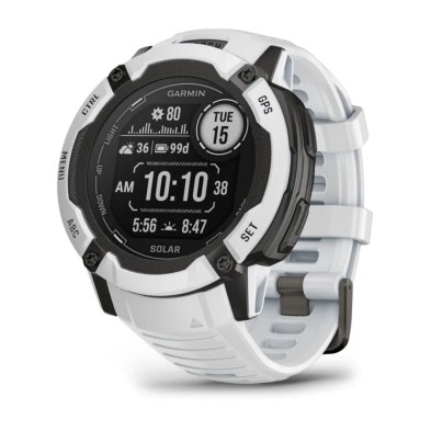 Reloj Multideporte Garmin Instinct 2X Solar 50mm Whitestone