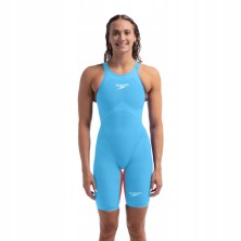 Bañador Speedo Fastskin LZR Pure Valor 2.0 Openback Kneeskin mujer Blue Red