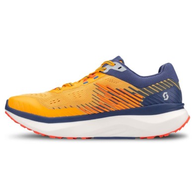 Zapatillas Scott Pursuit Gravel hombre Banana Yellow/ Indigo con 9 mm de drop