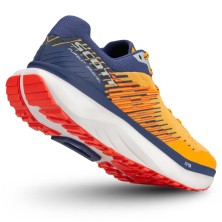 Zapatillas Scott Pursuit Gravel hombre Banana amarillo azul naranja con excelente apoyo y orientación de la zancada