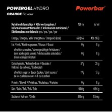 Gel energético Powergel Hydro 67ml naranja Powerbar