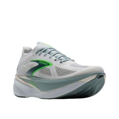 Zapatillas Brooks Hyperion Max 3 Hombre White/ Gray Mist/ Green
