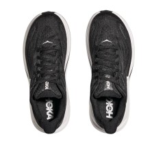 Zapatillas Hoka Clifton 10 hombre Black/ White mejor ajuste en el antepié