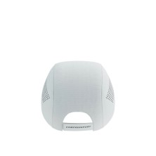Gorra running Compressport Pro Racing Cap unisex White ajuste con velcro antirrozaduras