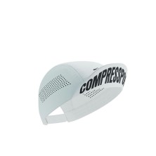 Gorra running Compressport Pro Racing Cap unisex White