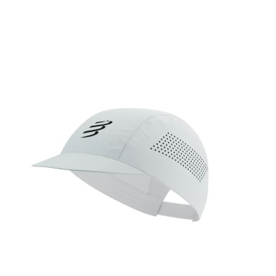 Gorra running Compressport Pro Racing Cap unisex White