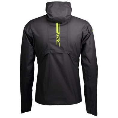 Chaqueta impermeable Scott RC Run Waterproof hombre negro y amarillo