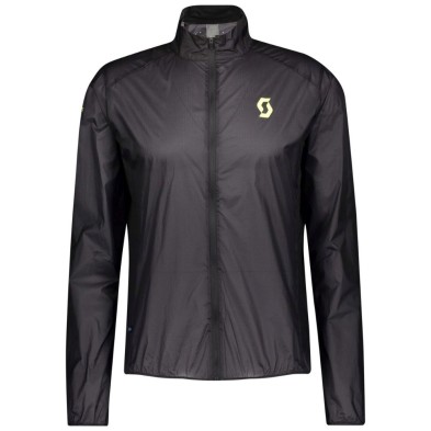 Chaqueta cortavientos Scott RC Run WB hombre Black Yellow