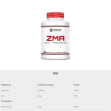Scientiffic Nutrition ZMA Zinc y Magnesio 90 cápsulas