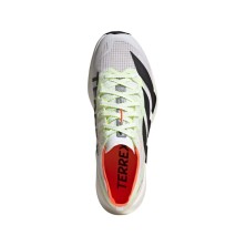 Zapatillas Adidas Terrex Agravic Speed 2 Cloud White/ Core Black/ Semi Impact Orange Empeine textil y sintético