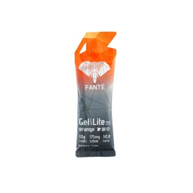 Gel energético Fanté Gel Lite 30 Glut 5 con cafeína Naranja