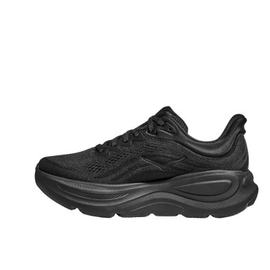 Zapatillas Hoka Bondi 9 Hombre Black/ Black confort para correr a diario