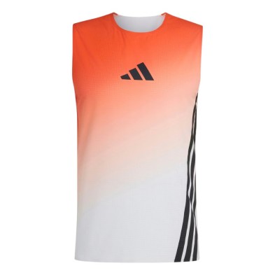 Camiseta sin mangas Adidas Terrex Xperior Pro Hombre White/ Semi Impact Orange