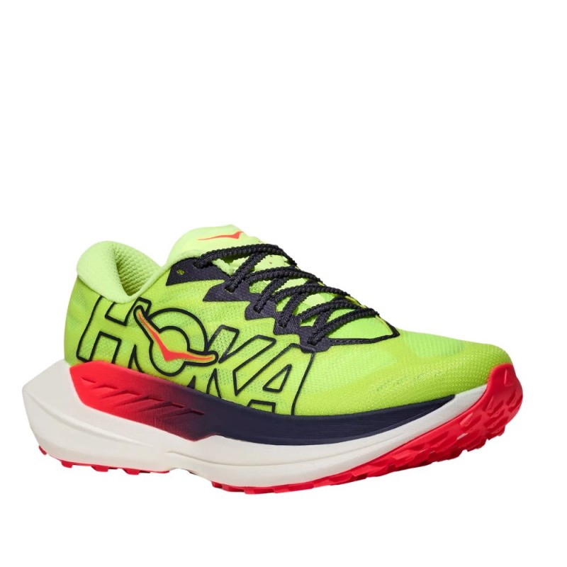 Zapatillas Hoka Rocket X Trail Hombre Neon Yuzu Neon Flame