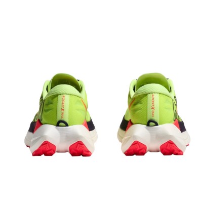 Zapatillas Hoka Rocket X Trail Hombre Neon Yuzu Neon Flame drop de 6 mm